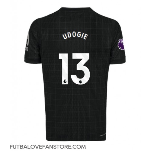 Tottenham Hotspur Destiny Udogie #13 Vonkajší futbalový dres 2025-26 Krátky Rukáv Tottenham Hotspur Destiny Udogie #13 Vonkajší futbalový dres 2025-26 Krátky Rukáv